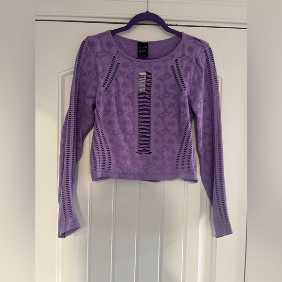 Urban Outfitters iets frans purple seamless shirt - Picture 1 of 4